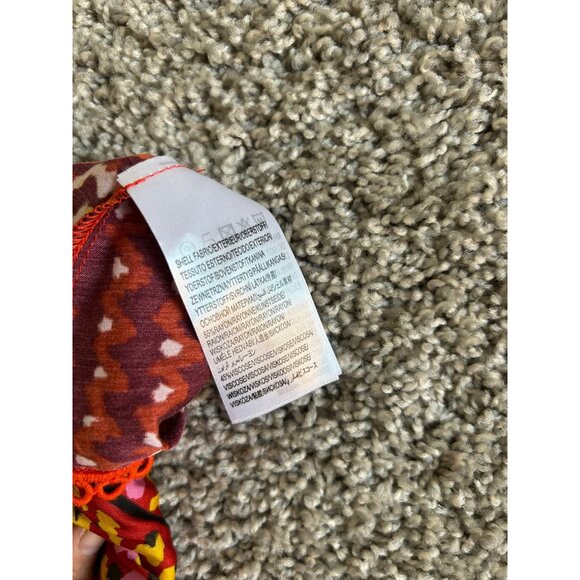 Farm Rio For Anthropologie Sz XXS Multicolor Patchwork Slip Dress Boho Chic Midi - Picture 13 of 14